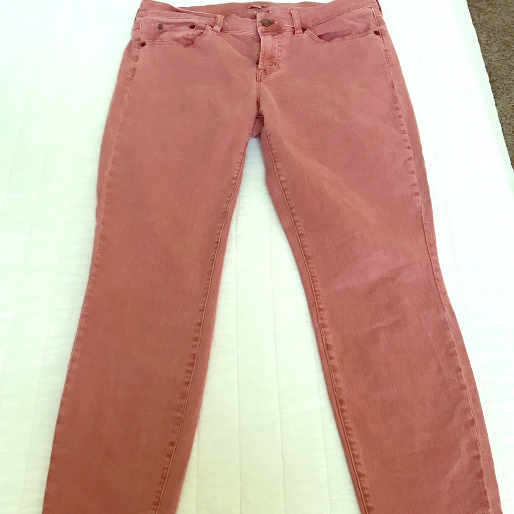 J Crew stretch cropped jean